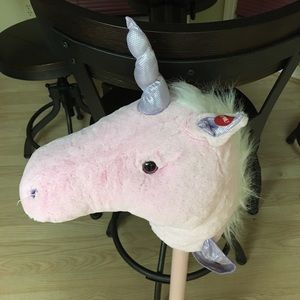 🦄NWT🦄 GIRLS UNICORN STICK HORSE